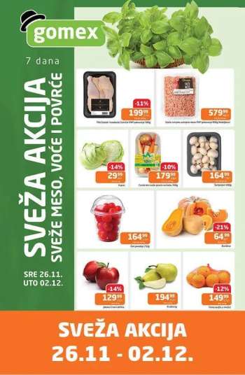 Gomex katalog - 26.11.2025 - 02.12.2025.