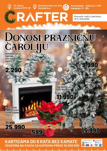 Crafter katalog - 19.11.2025 - 19.12.2025.