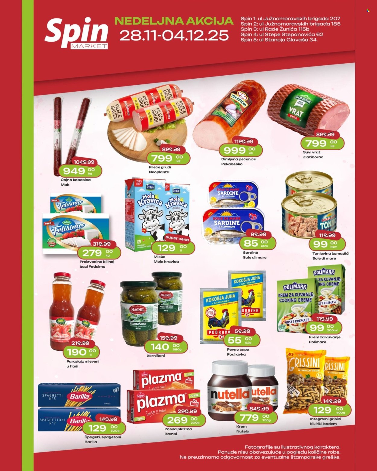 Spin Market katalog - 28.11.2025 - 04.12.2025. Stranica 1