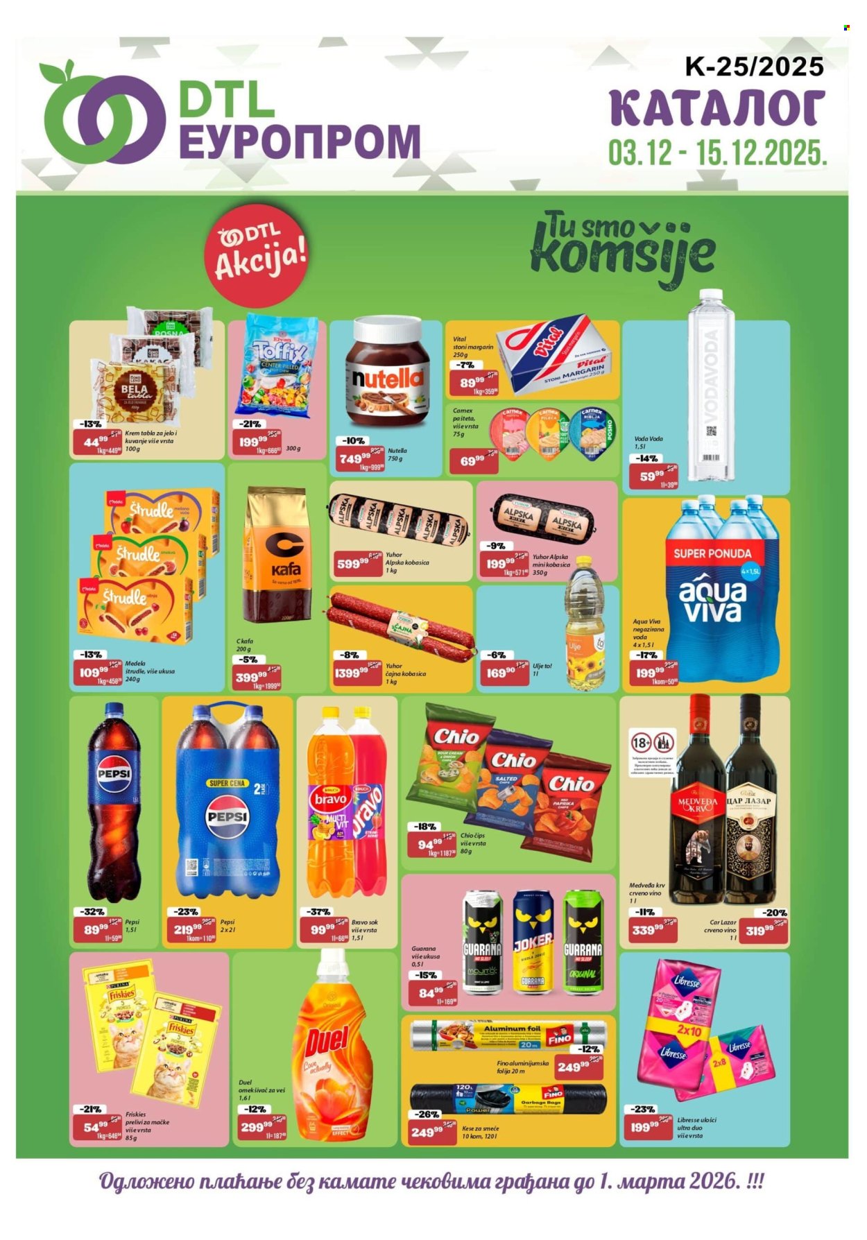 Europrom katalog - 03.12.2025 - 15.12.2025. Stranica 1