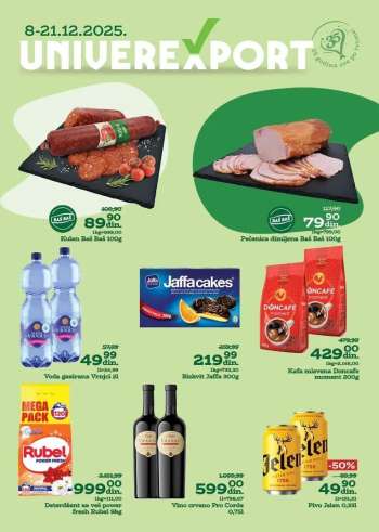 Univerexport katalog - 08.12.2025 - 21.12.2025.