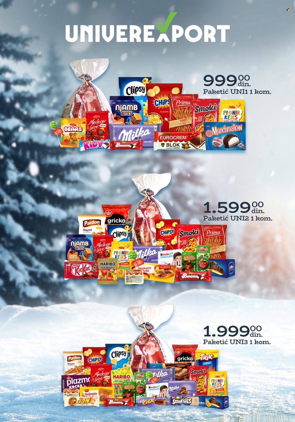Univerexport katalog. Stranica 1