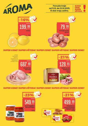 Aroma Market katalog - 11.12.2025 - 13.12.2025.