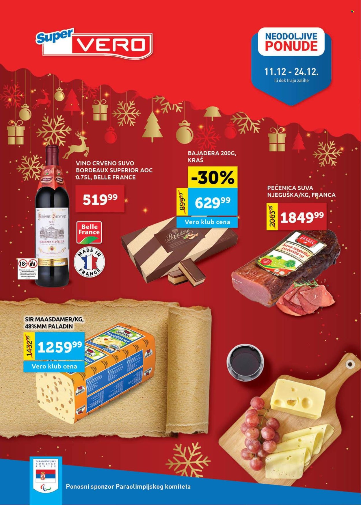 SuperVERO katalog - 11.12.2025 - 24.12.2025. Stranica 1