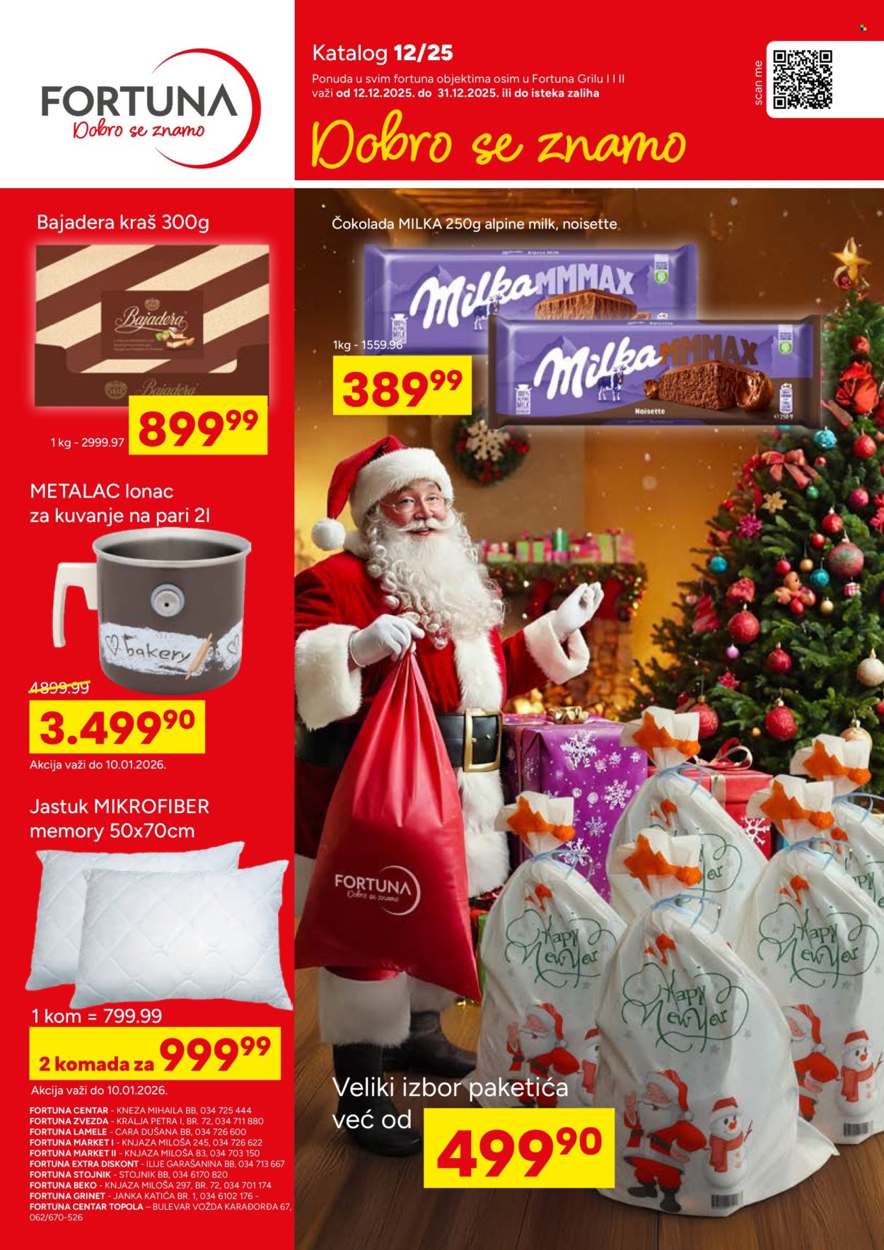 Fortuna Market katalog - 12.12.2025 - 31.12.2025. Stranica 1