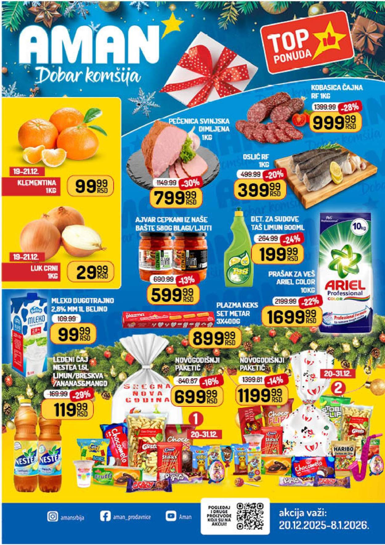 Aman katalog - 20.12.2025 - 08.01.2026. Stranica 1