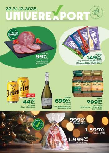 Univerexport katalog - 22.12.2025 - 31.12.2025.