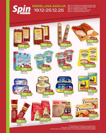 Spin Market katalog - 19.12.2025 - 25.12.2025.