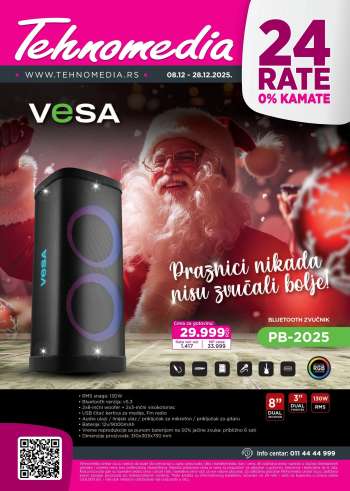 Tehnomedia katalog - 08.12.2025 - 28.12.2025.