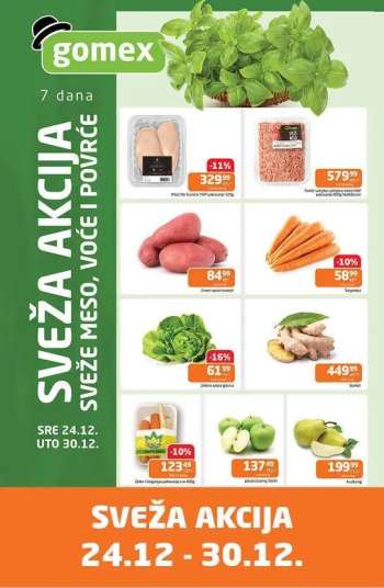 Gomex katalog - 24.12.2025 - 30.12.2025.