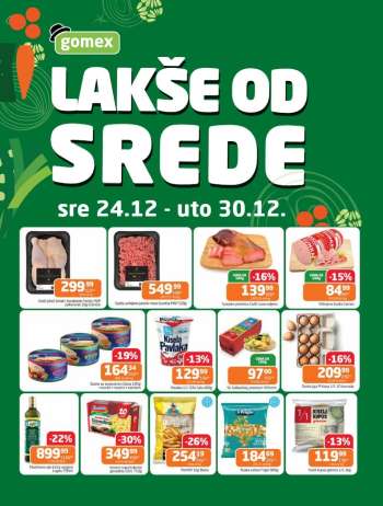 Gomex katalog - 24.12.2025 - 30.12.2025.