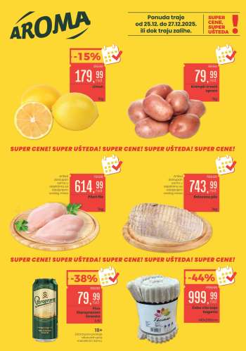 Aroma Market katalog - 25.12.2025 - 27.12.2025.