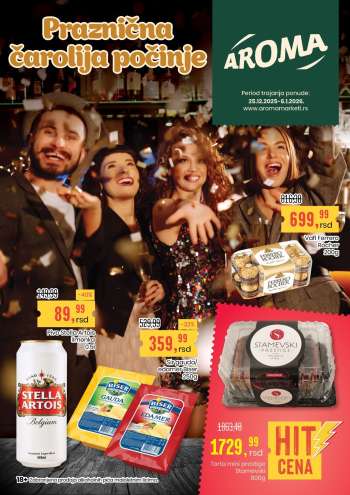 Aroma Market katalog - 25.12.2025 - 06.01.2026.