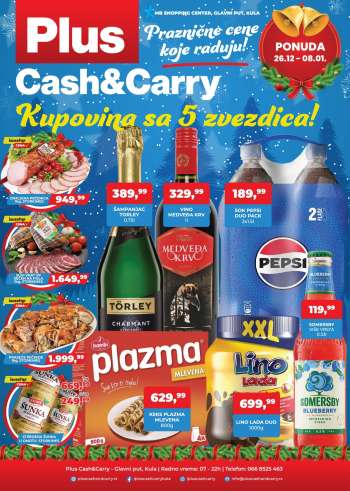 Plus Cash & Carry katalog - 26.12.2025 - 08.01.2026.