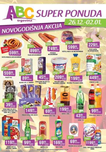 ABC Trgovina katalog - 26.12.2025 - 02.01.2026.