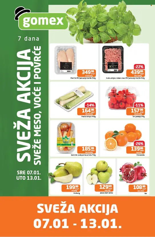 Gomex katalog - 07.01.2026 - 13.01.2026. Stranica 1