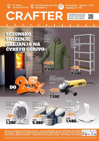 Crafter katalog - 05.01.2026 - 01.02.2026.