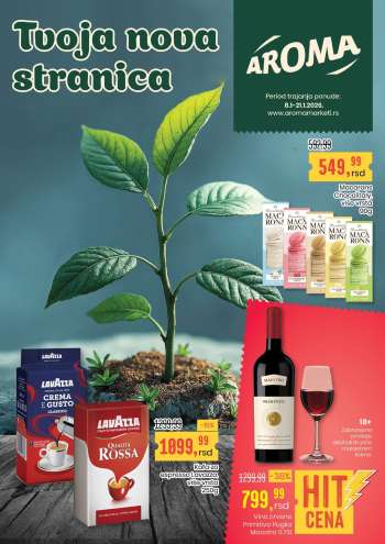 Aroma Market katalog - 08.01.2026 - 21.01.2026.