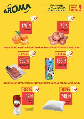 Aroma Market katalog - 08.01.2026 - 10.01.2026.