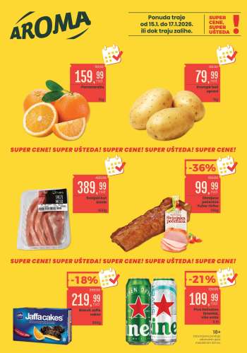 Aroma Market katalog - 15.01.2026 - 17.01.2026.