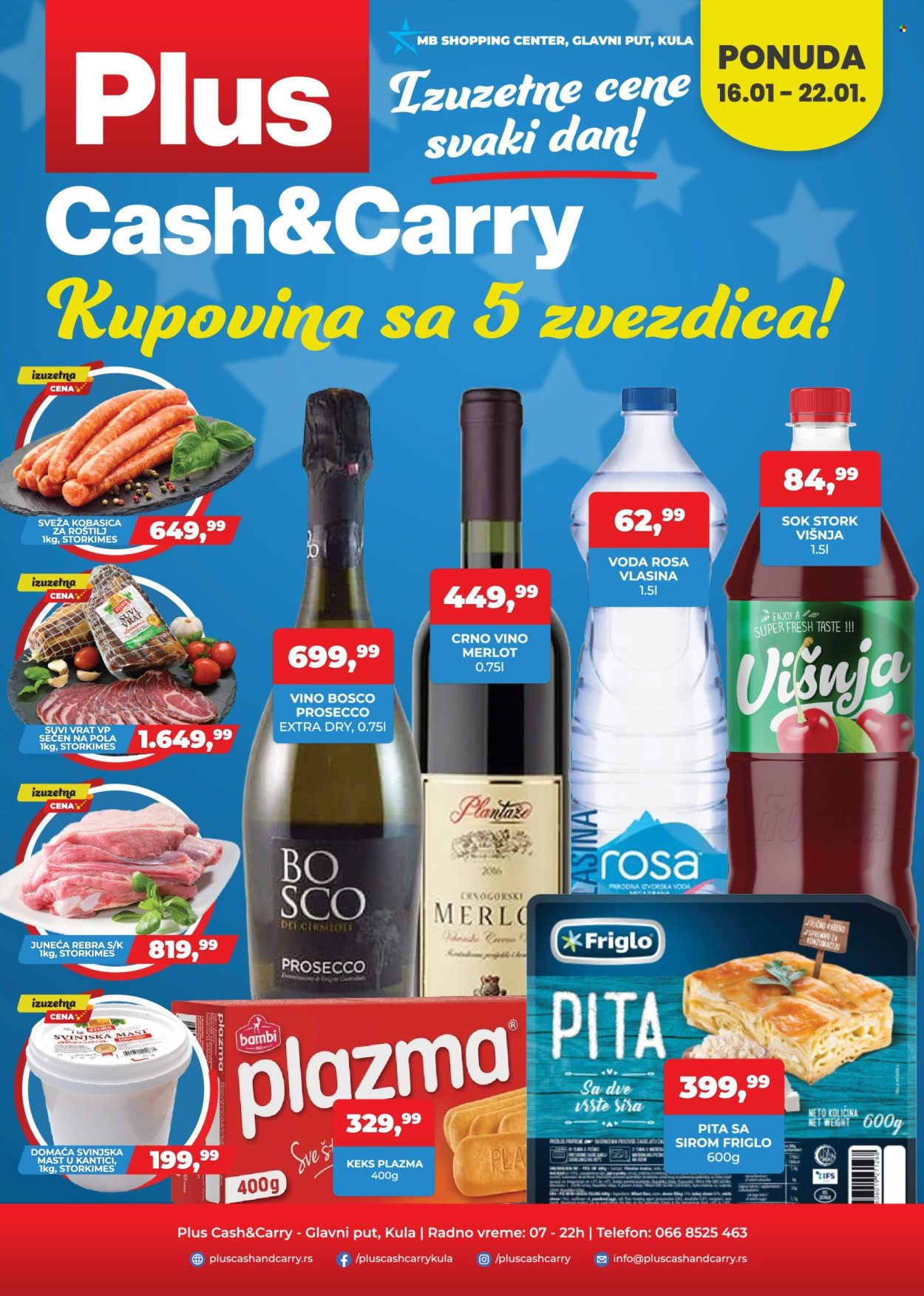 Plus Cash & Carry katalog - 16.01.2026 - 22.01.2026. Stranica 1