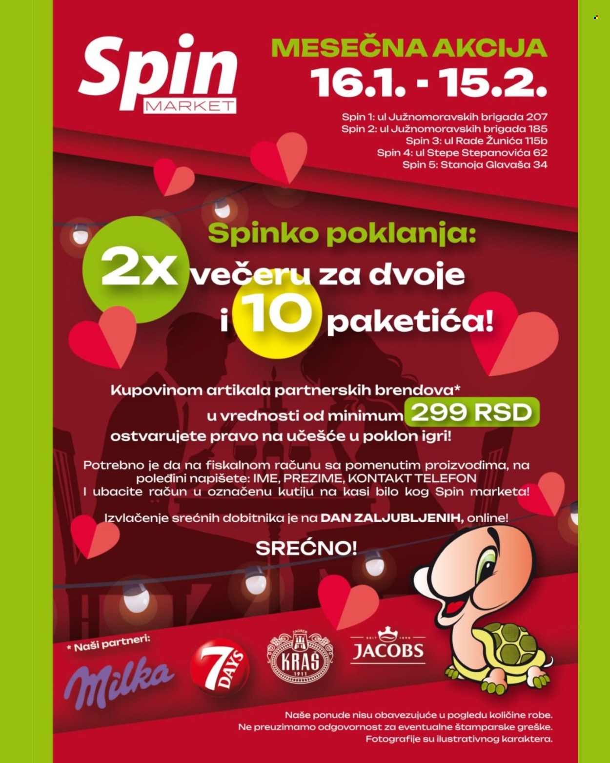 Spin Market katalog - 16.01.2026 - 15.02.2026. Stranica 1