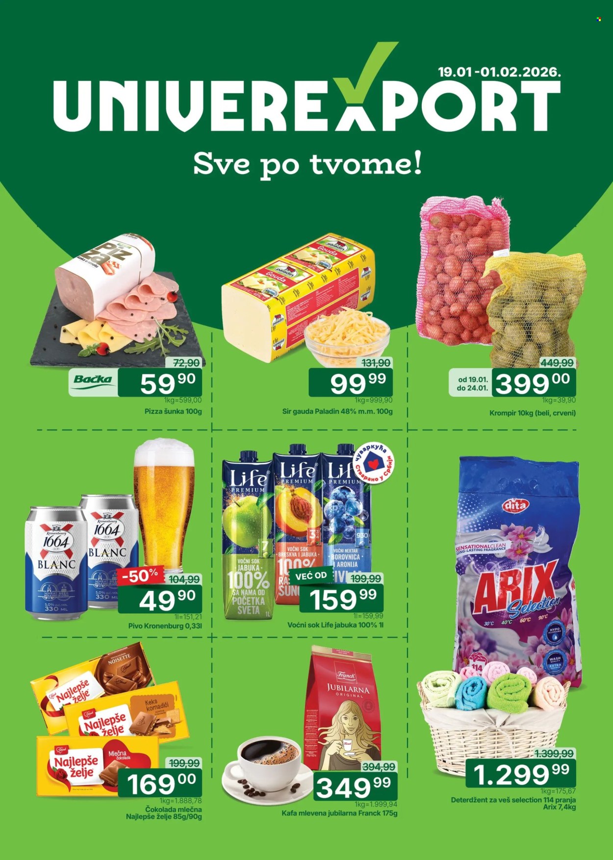 Univerexport katalog - 19.01.2026 - 01.02.2026. Stranica 1