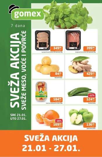 Gomex katalog - 21.01.2026 - 27.01.2026.