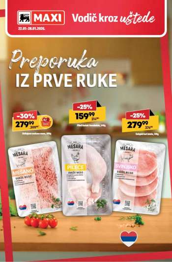 Maxi katalog - 22.01.2026 - 28.01.2026.