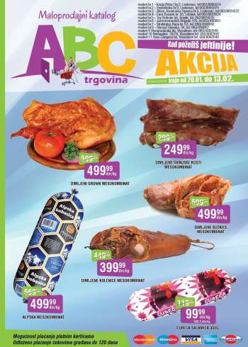 ABC Trgovina katalog - 20.01.2026 - 13.02.2026.