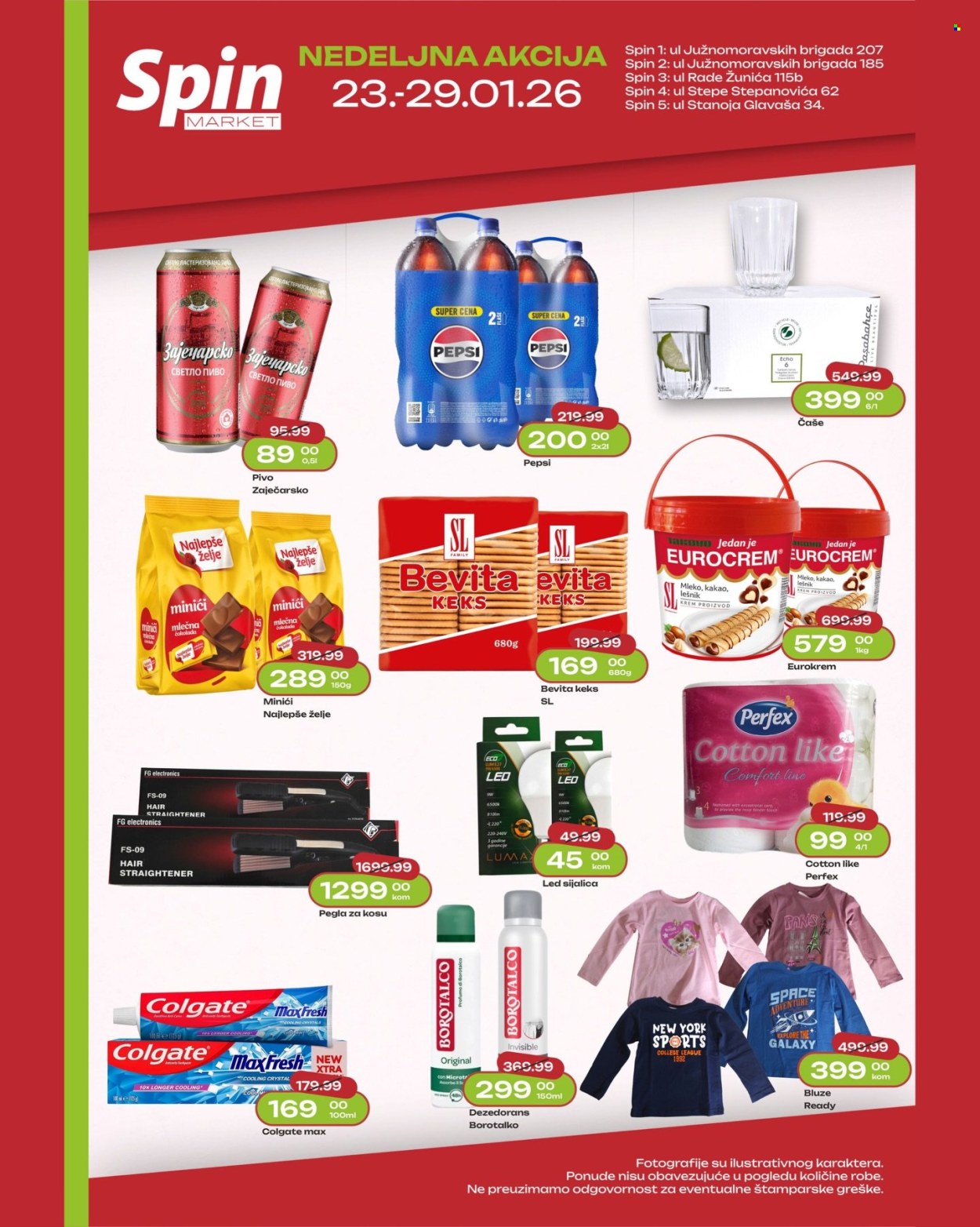 Spin Market katalog - 23.01.2026 - 29.01.2026. Stranica 2