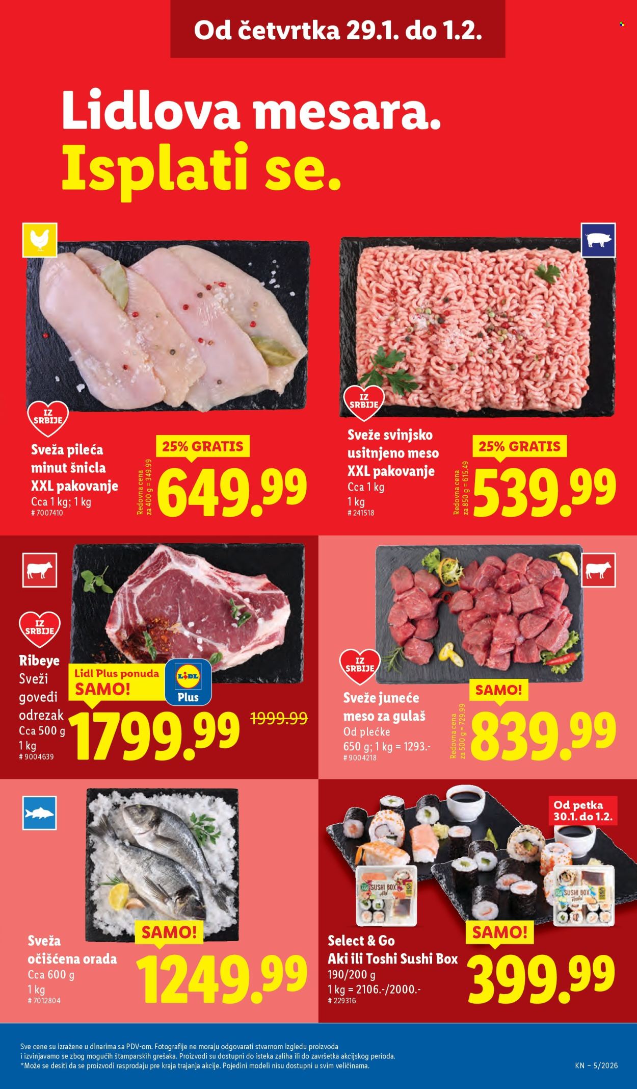 Lidl katalog - 29.01.2026 - 04.02.2026. Stranica 15