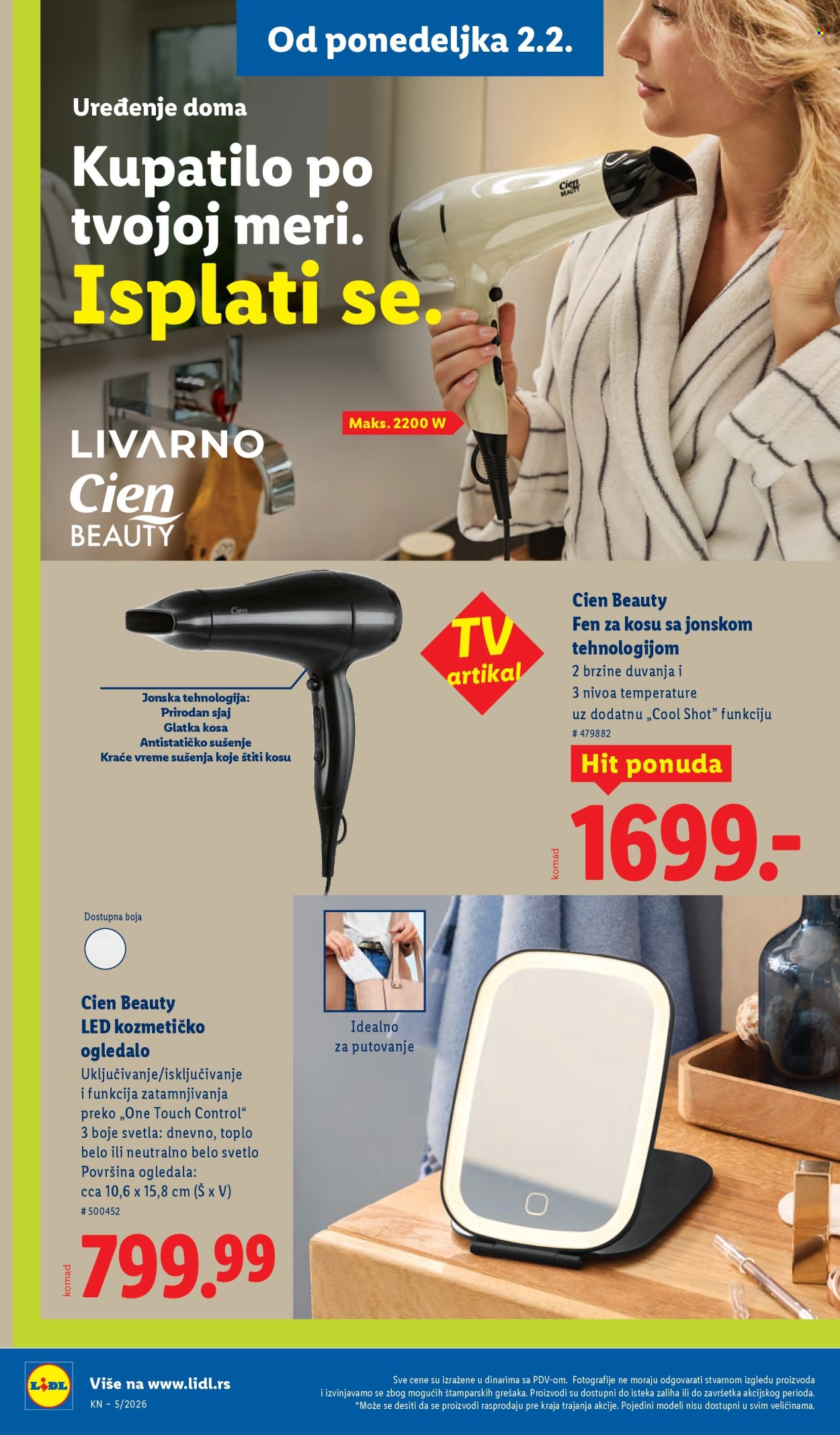 Lidl katalog - 29.01.2026 - 04.02.2026. Stranica 58
