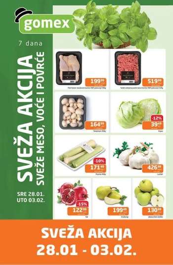 Gomex katalog - 28.01.2026 - 03.02.2026.