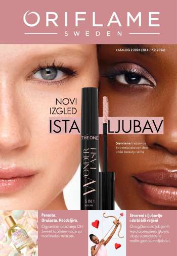 Oriflame katalog - 28.01.2026 - 17.02.2026.