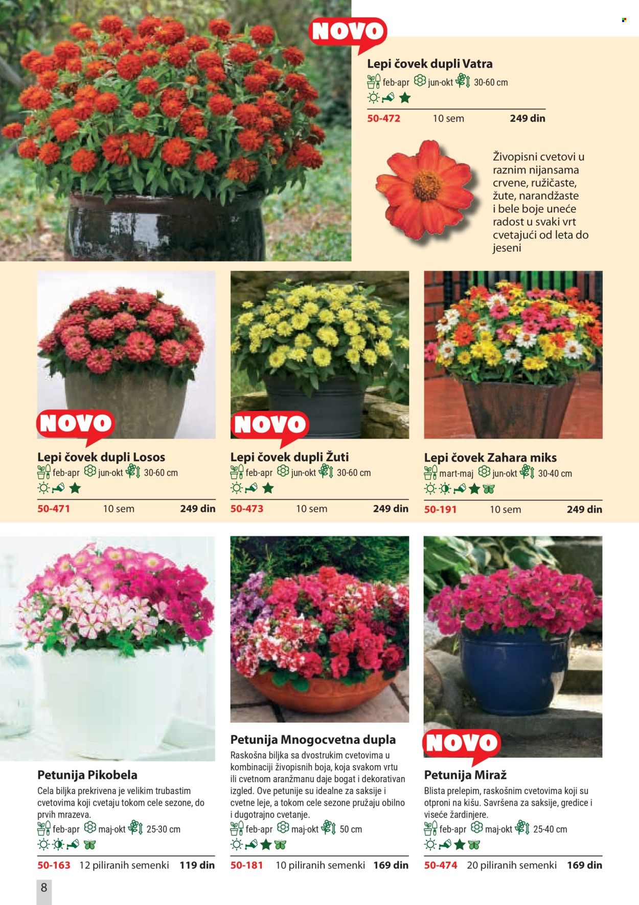 Flora Ekspres katalog. Stranica 8