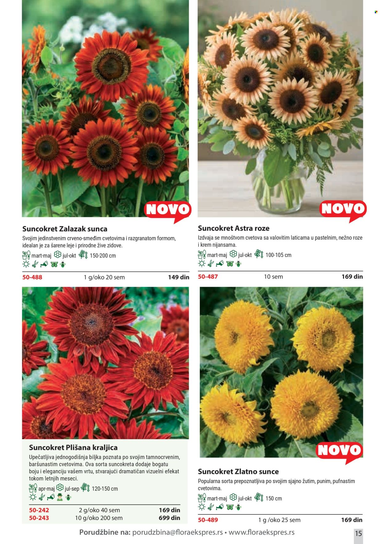 Flora Ekspres katalog. Stranica 15