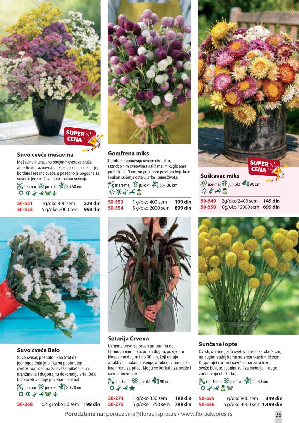 Flora Ekspres katalog. Stranica 25
