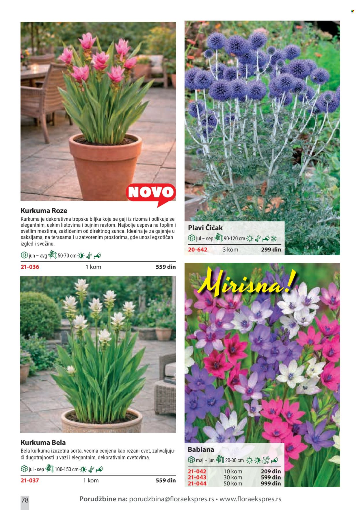 Flora Ekspres katalog. Stranica 78