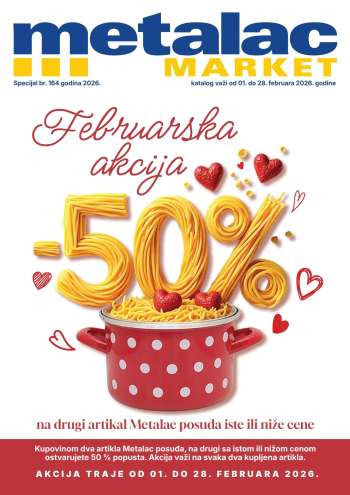 Metalac Market katalog - 01.02.2026 - 28.02.2026.