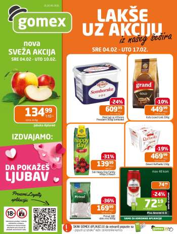Gomex katalog - 04.02.2026 - 17.02.2026.