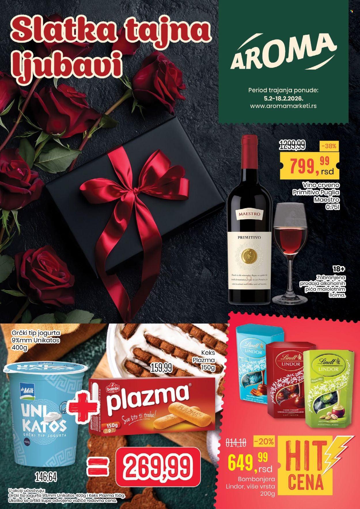 Aroma Market katalog - 05.02.2026 - 18.02.2026. Stranica 1