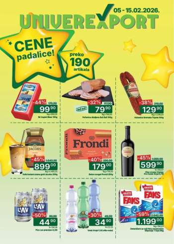 Univerexport katalog - 05.02.2026 - 15.02.2026.