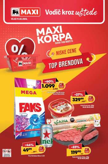 Maxi katalog - 05.02.2026 - 11.02.2026.
