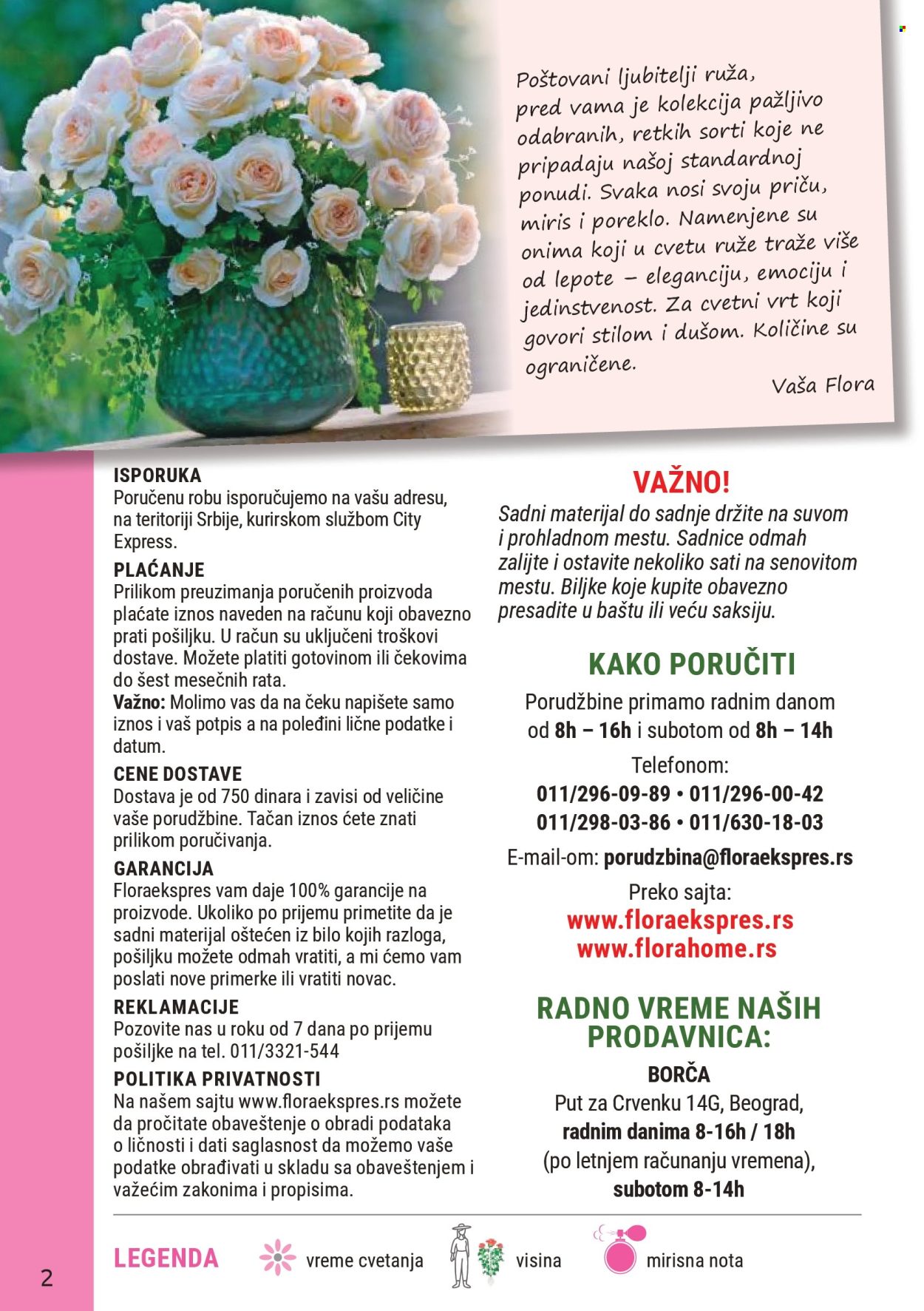 Flora Ekspres katalog. Stranica 2