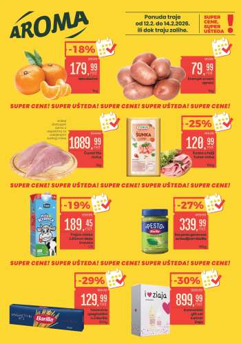 Aroma Market katalog - 12.02.2026 - 14.02.2026.
