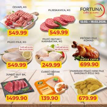 Fortuna Market katalog - 12.02.2026 - 18.02.2026.