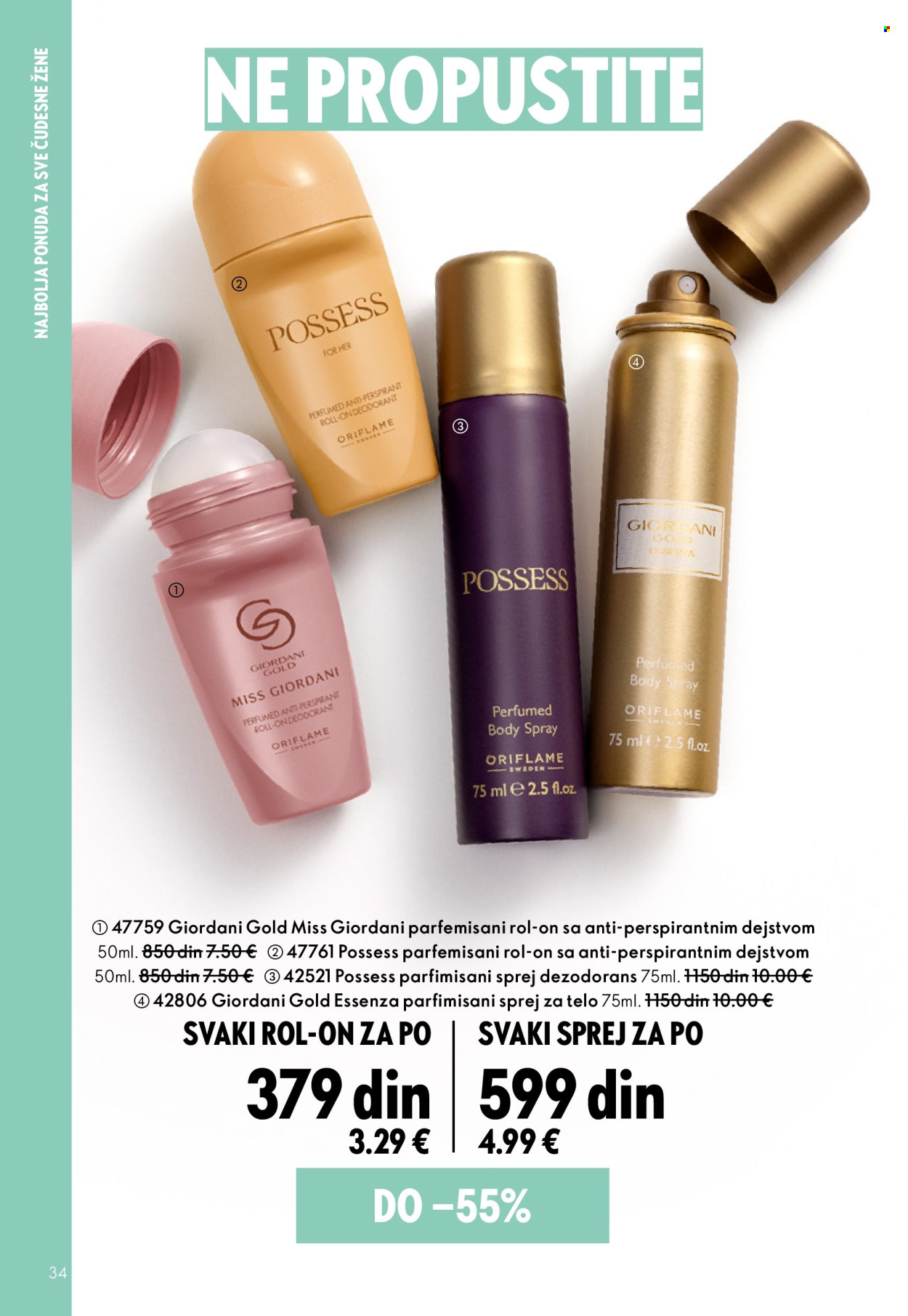 Oriflame katalog - 18.02.2026 - 10.03.2026. Stranica 34