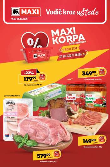 Maxi katalog - 19.02.2026 - 25.02.2026.