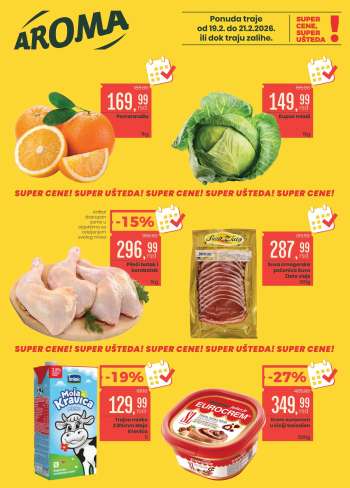 Aroma Market katalog - 19.02.2026 - 21.02.2026.
